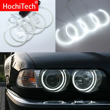 Для BMW 7 серии E38 1994-2001 Отличная ультраяркая подсветка smd led комплект Angel Eyes halo ring 4x131 Аксессуары