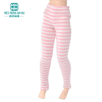 Blyth Azone OB23 OB24 одежда для кукол, аксессуары, модные леггинсы в полоску, розовый, серый, черный
