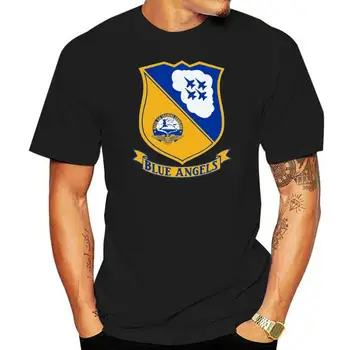 Мужская футболка The Blue Angels Insignia, футболка унисекс, женская футболка, футболки, топ