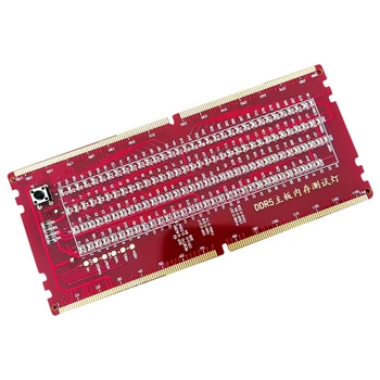 Тестер слотов памяти DDR5 Широкая совместимость Тестер памяти DDR5 для ремонта памяти компьютера Долговечность Простота установки