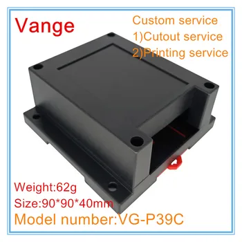 Распределительная коробка промышленного управления Vange 90 *90 * 40 мм, корпус ПЛК из АБС-пластика, проектная коробка