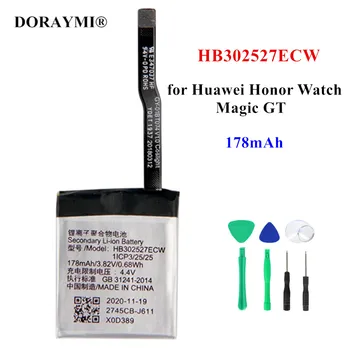 Оригинальная Замена HB302527ECW Для Huawei Honor Watch Magic GT 178mAh Watch GT 1 GT1 42 мм Аккумуляторы емкостью 178 мАч