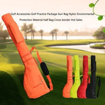 Мужская сумка для гольфа из нейлонового материала для защиты окружающей среды, мягкая складная портативная сумка для аксессуаров для гольфа