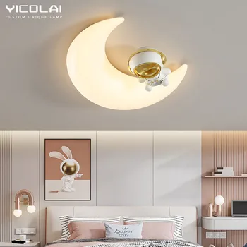 Современная светодиодная круглая люстра в скандинавском стиле с хрипловато-белым светом для гостиной, спальни, лофта, гардеробной с креативным декором.
