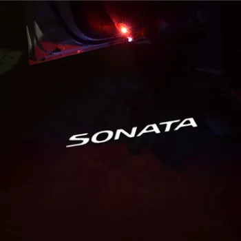 2X Для SONATA VI (YF)/i45 8 2010 2013 20112012 2014 светодиодный уникальный приветственный автомобильный дверной фонарь проекционный декоративный светильник аксессуары для инструментов
