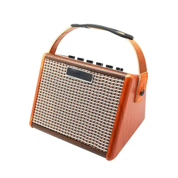 Интеллектуальный гитарный динамик Bluetooth Беспроводной Портативный музыкальный инструмент для игры на открытом воздухе и пения Звукосниматель вибрации