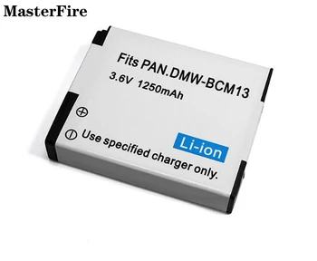 Оптовая продажа DMW-BCM13 DMW-BCM13E 3,6 В 1250 мАч Сменный Аккумулятор для Panasonic Lumix DMC-GH3, DMC-ZS30, DMC-TZ40, DMC-FT5 Cell