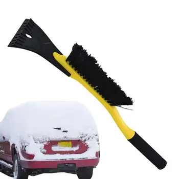 Автомобильный скребок для льда, щетка для удаления снега, автоматическая лопата для уборки льда, зимний инструмент для автомобиля, щетка для очистки лобового стекла от снега, инструмент для очистки лобового стекла автомобиля