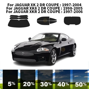 Предварительно обработанная нанокерамика, комплект для УФ-тонировки автомобильных окон, пленка для автомобильных окон для JAGUAR XK 2 DR COUPE 1997-2004