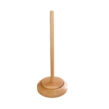 Деревянный держатель для пряжи, дозатор для вязания крючком, держатель для клубков пряжи, дозатор для шпинделя пряжи, инструмент для вязания крючком