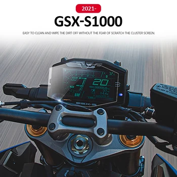 2021 2022 - НОВИНКА Для SUZUKI GSX-S1000 GSXS1000 GSXS 1000 мотоциклетная приборная панель, Защитная Пленка От царапин, Протектор Экрана