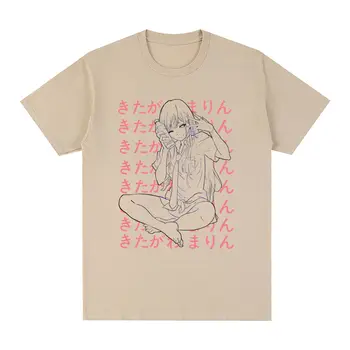 Винтажная футболка MARIN KITAGAWA Kawaii, уличная одежда из японского аниме, хлопковая мужская футболка, Новая футболка, женские топы