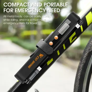 Насос для накачки шин Портативный ручной USB для велосипеда Другого транспортного средства