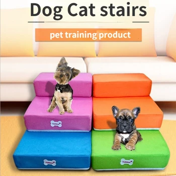 Двойная лестница для домашних животных, складное снаряжение для ловкости собак, лестница для немецкой овчарки, отпугиватель собак, съемные игрушки для щенков кошек