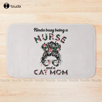Идеи забавных подарков для медсестры и мамы-кошки, коврик для ванной, ковер для спальни, Коврики для ванной комнаты
