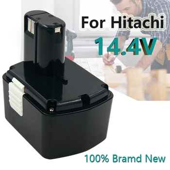 Для Новейшего 14,4 В 4800/6800 мАч Сменного Аккумулятора Электроинструмента Hitachi BCL1430 CJ14DL DH14DL EBL1430 BCL1430 BCL1415 NI-CD Bat