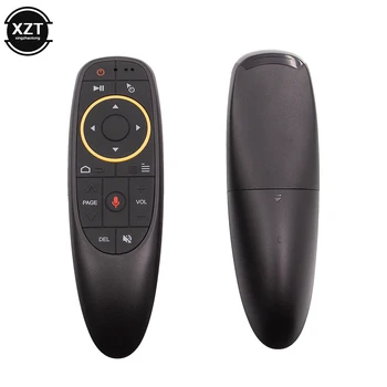 G10S Интеллектуальный Инфракрасный Голосовой Пульт Дистанционного Управления 2.4G Беспроводной USB Air Mouse Гироскоп для Android TV box HK1 H96 Max X96 Mini