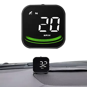 Автомобильный спидометр Hud Универсальный автомобильный смарт-дисплей Цифровая приборная панель автомобиля Цифровой GPS-спидометр с тестом ускорения Тормозной тест