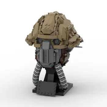 Бюст пилота / модель бентического шлема 776 деталей из научно-фантастического фильма MOC Build