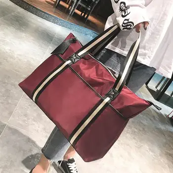Модная дорожная сумка для женщин, которую можно носить как сумочку или помещать в багаж, идеально подходит для коротких поездок и спортивных прогулок Q348