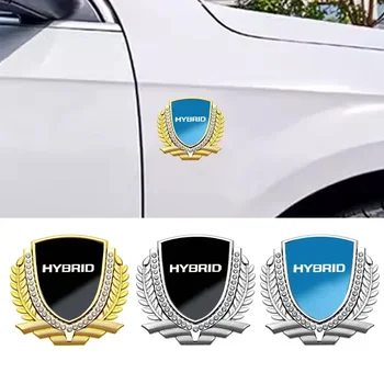 автомобильные наклейки для Hybrid Synergy Drive Toyota Prius Camry Rav4 yaris Crown Auris ford Hyundai Honda