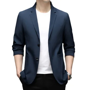 Z220-2023 новый мужской костюм в корейском стиле, приталенный мужской молодежный пиджак