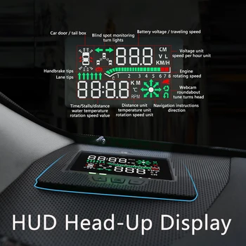 QHCP Car HUD Safe Drive Head Up Display Скрытый Экран HD-Проектора Для Lexus RX300 200T NX200 300 ES200 250 Аксессуары Для Интерьера