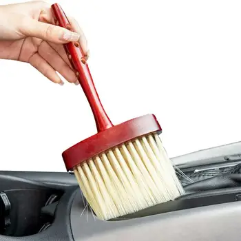 Щетка для удаления пыли для автомобиля, креативный интерьер автомобиля, Мягкое удаление волос, подробная щетка для чистки, автомобильные аксессуары