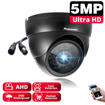 Ninivision 5MP AHD Security 3,6 мм Объектив Full HD Ночного Видения ИК Светодиоды Для Внутреннего и Наружного Наблюдения Купольная AHD Камера Видеонаблюдения Металлический Корпус