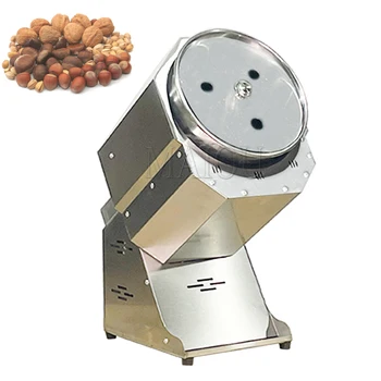 Электрическая машина для запекания орехов мощностью 1500 Вт, машина для запекания каштанов, кофейных зерен, арахиса, машина для выпечки роликов из нержавеющей стали