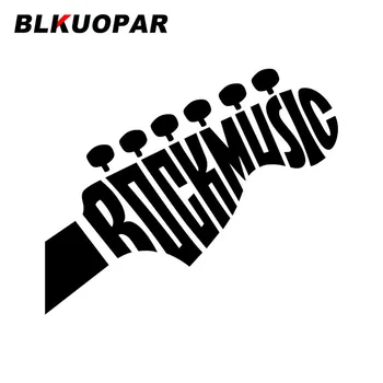BLKUOPAR С надписями в стиле рок-музыки, автомобильные наклейки, виниловые мультяшные штампованные царапины на бампере, Украшение холодильника, автомобильные аксессуары