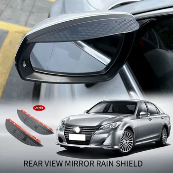 Для Toyota Crown S180 S200 S210 Негибкое акриловое автомобильное зеркало заднего вида для бровей, дождевик, защита от дождя, водосточные желоба