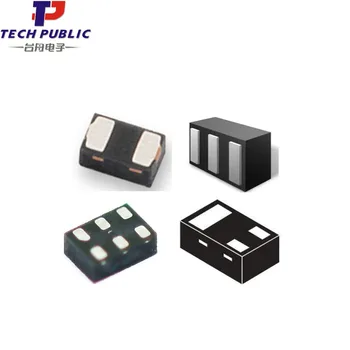 TPD2E007DCKR-TP SOT-323 ESD Диоды Интегральные схемы Транзисторные технологии Общедоступные Электростатические защитные трубки