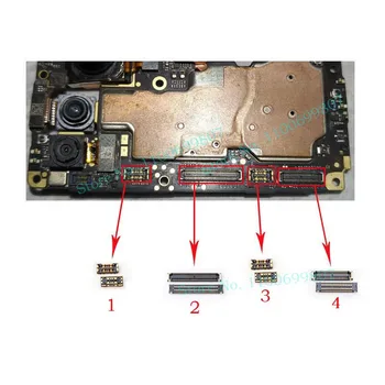 Разъем FPC для ЖК-дисплея Xiaomi Redmi Note11 Pro 5G USB-зарядное устройство, контактный разъем для зарядки аккумулятора